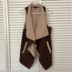 Foreign Exchange Faux Suede Vest